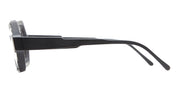 Ottica Mondello Roma - Kuboraum - KROK38BM00PK00OP - MASK K38 - BLACK MATTE / PITHOPRAKTA RX - Acetate - shape  - Black - EYEWEAR - EYEGLASSES - Donna,Women - lens Clear - Made In Italy