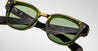 Ottica Mondello Roma - Jacques Marie Mage - JMMJU-10Y4 - DECADE COLLECTION: JULES -  ROVER - Acetate - shape Panto - green - EYEWEAR - SUNGLASSES - Uomo,Men - lens Green - Made In Japan
