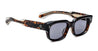 Ottica Mondello Roma - Jacques Marie Mage - JMMRZ-13V - MATTEI - BEAU - Acetate - shape Rectangular - Tortoise - EYEWEAR - SUNGLASSES - Unisex,Uomo,Donna,Women,Men - lens Blue - Made In Japan