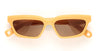 Ottica Mondello Roma - Jacquemus - JAC62C2SUN - SALON - BANANA / BROWN LENS - Acetate - shape Rectangular - yellow - EYEWEAR - SUNGLASSES - Donna,Women - lens Brown - Made In Japan