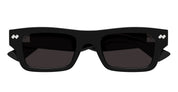 Ottica Mondello Roma - Bottega Veneta - BV1351S-001 - BV1351S-001 - BLACK - Acetate - shape Squared - Black - EYEWEAR - SUNGLASSES - Unisex,Uomo,Donna,Women,Men - lens Grey - Made In Japan