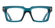 Ottica Mondello Roma - Cutler and Gross - CGOP-1386-52-12 - 1386 - DEEP TEAL RX - Acetate - shape Squared - blue - EYEWEAR - EYEGLASSES - Unisex,Uomo,Donna,Women,Men - lens Clear - Made In Italy