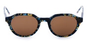 Ottica Mondello Roma - Thom Browne - UES944A-G0002-416-49 - OVAL - NAVY MELANGE - Acetate - shape  - blue - EYEWEAR - SUNGLASSES - Donna,Women - lens  - Made In Japan