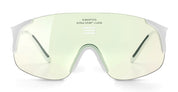 Ottica Mondello Roma - Alba Optics - 8050054516493 - JUMBO - WHITE / VZUM F-LENS BTL - Tr90 - shape Mask - White - EYEWEAR - SUNGLASSES - Unisex,Uomo,Donna,Women,Men - lens blue green - Made In Italy