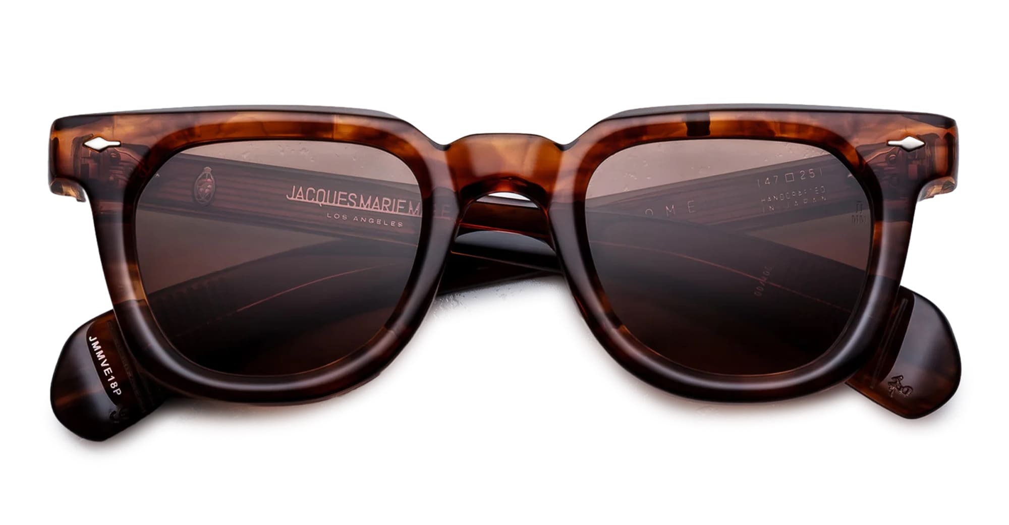 Ottica Mondello Roma - Jacques Marie Mage - JMMVE-18P - VENDOME - BOURBON - Acetate - shape  - Havana - EYEWEAR - SUNGLASSES - Uomo,Men - lens  - Made In Japan