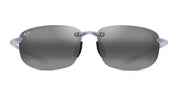 Ottica Mondello Roma - Maui Jim - MJ0407S-005 - HO'OKIPA - SHINY CRYSTAL / NEUTRAL GREY LENS - nylon - shape Oval - grey - EYEWEAR - SUNGLASSES - Unisex,Uomo,Donna,Women,Men - lens Grey - Made In Japan