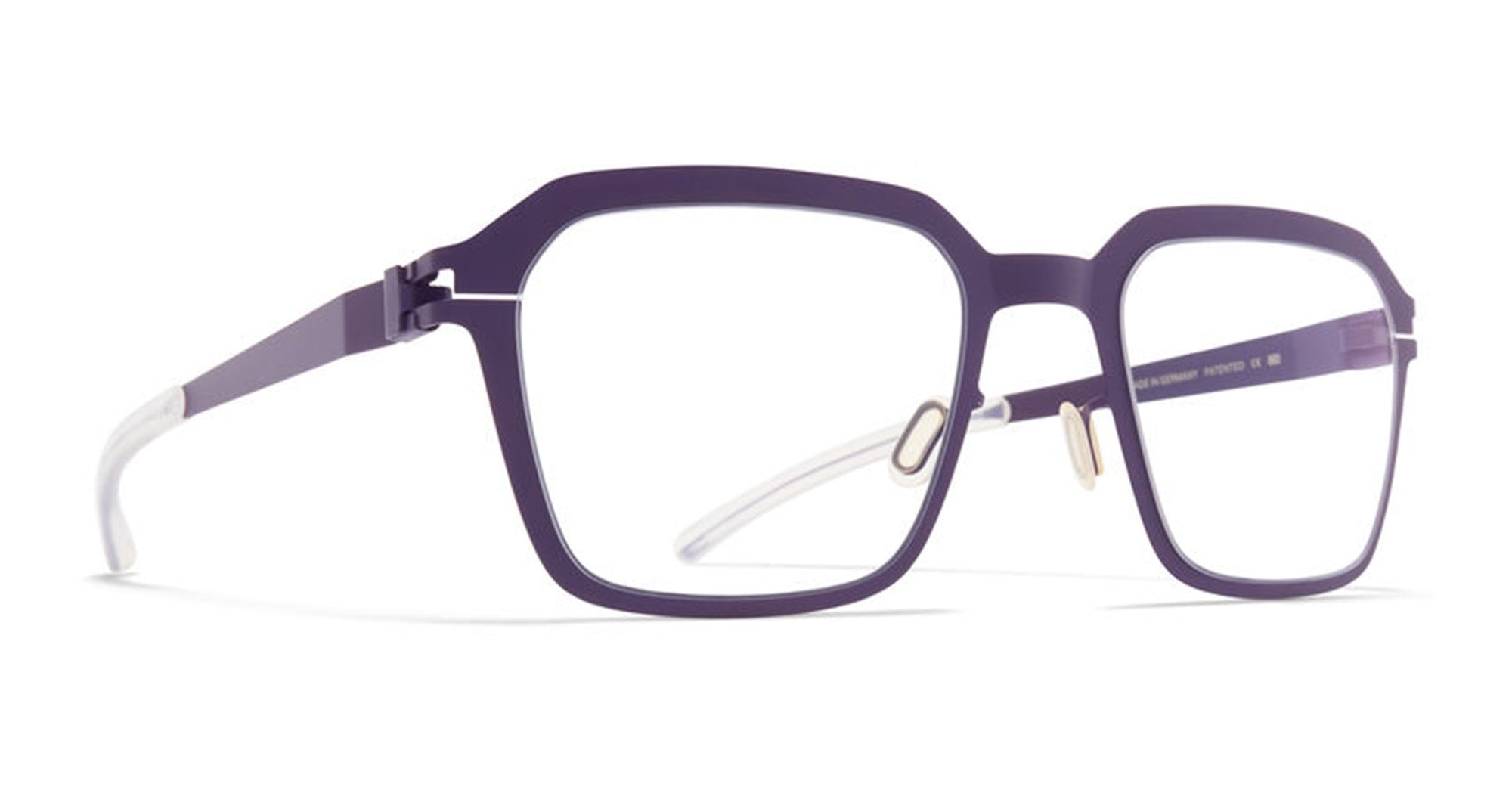 Ottica Mondello Roma - Mykita - 10087860 - GARLAND - DEEP PURPLE RX - stainless steel - shape  - purple - EYEWEAR - EYEGLASSES - Uomo,Men - lens  - Made In Germany