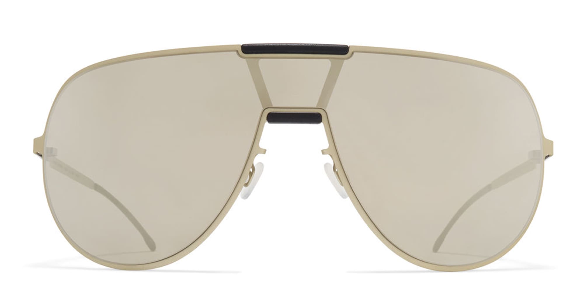 Ottica Mondello Roma - Mykita - 10087683 - MR005 MH74 - Titan / Black / Electrum Mirror Lens - stainless steel - shape  - titanium, black - EYEWEAR - SUNGLASSES - Unisex,Uomo,Donna,Women,Men - lens  - Made In Germany