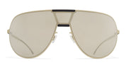 Ottica Mondello Roma - Mykita - 10087683 - MR005 MH74 - Titan / Black / Electrum Mirror Lens - stainless steel - shape  - titanium, black - EYEWEAR - SUNGLASSES - Unisex,Uomo,Donna,Women,Men - lens  - Made In Germany