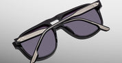 Ottica Mondello Roma - Jacques Marie Mage - JMMON-58 - LEONARD - RAVEN - Acetate - shape Aviator - Black - EYEWEAR - SUNGLASSES - Unisex,Uomo,Donna,Women,Men - lens Gradient grey - Made In Japan