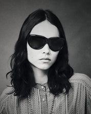 Ottica Mondello Roma - Jacques Marie Mage - JMMJV-03 - RAVELLO - DUN - Acetate - shape Round - black, beige, tortoise - EYEWEAR - SUNGLASSES - Unisex,Uomo,Donna,Women,Men - lens orange - Made In Italy