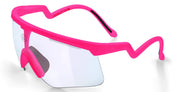 Ottica Mondello Roma - Alba Optics - 8050054518466 - DELTA - FUCHSIA II / VZUM F-LENS FIRE - Tr90 - shape Mask - pink - EYEWEAR - SUNGLASSES - Unisex,Uomo,Donna,Women,Men - lens red - Made In Italy