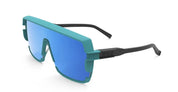 Young blood - aqua green / black
