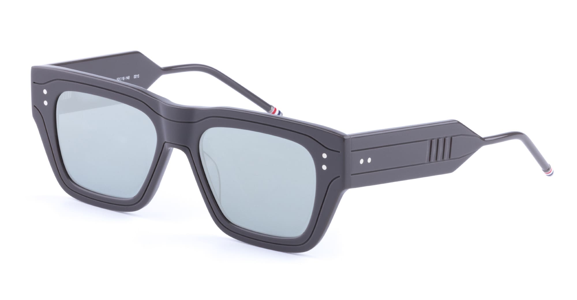  GREY - Acetate - shape  - grey - EYEWEAR - SUNGLASSES - Uomo,Men - lens  - Made In Japan
