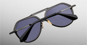 Ottica Mondello Roma - Jacques Marie Mage - JMMFW-G4 - MAXIME - SOHO - Acetate, titanium - shape Navigator - Black - EYEWEAR - SUNGLASSES - Unisex,Uomo,Donna,Women,Men - lens Grey - Made In Japan