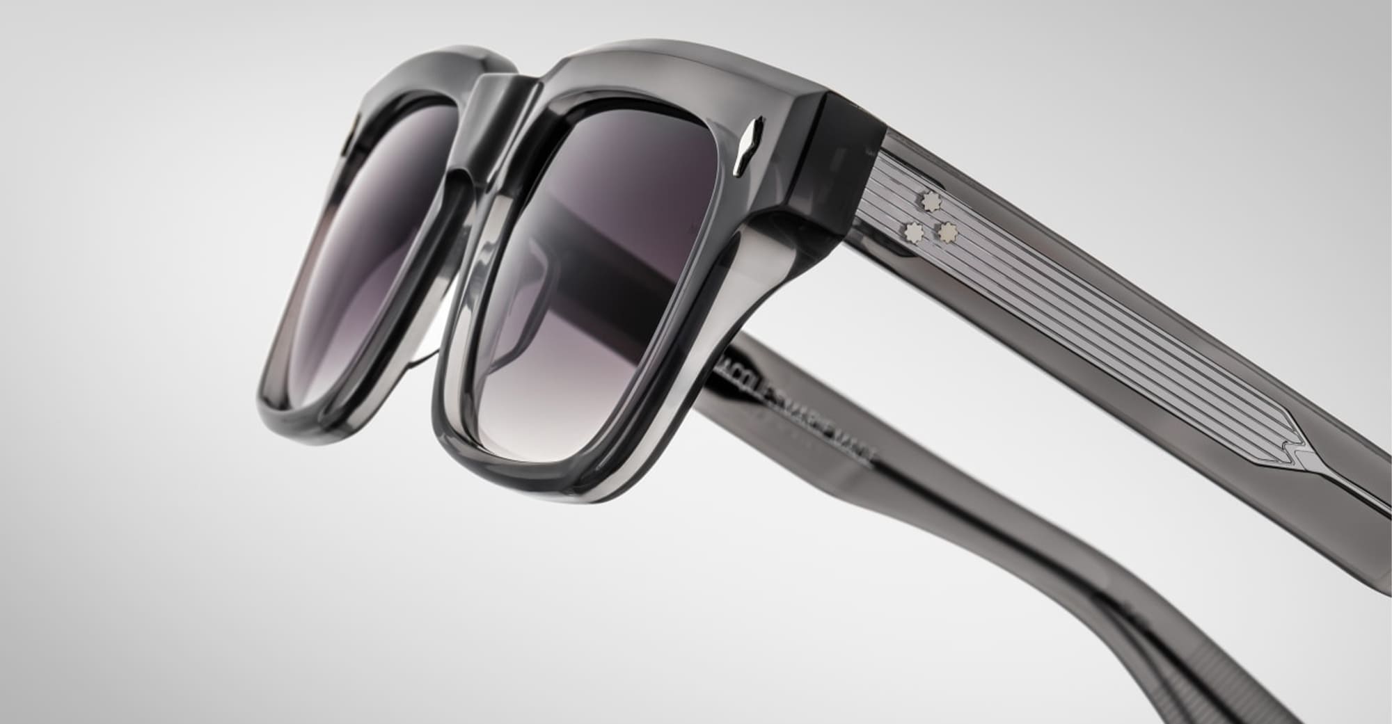 Ottica Mondello Roma - Jacques Marie Mage - JMMTR-9L - TORINO - PRIME - Acetate - shape Squared - grey - EYEWEAR - SUNGLASSES - Uomo,Men - lens Grey - Made In Japan