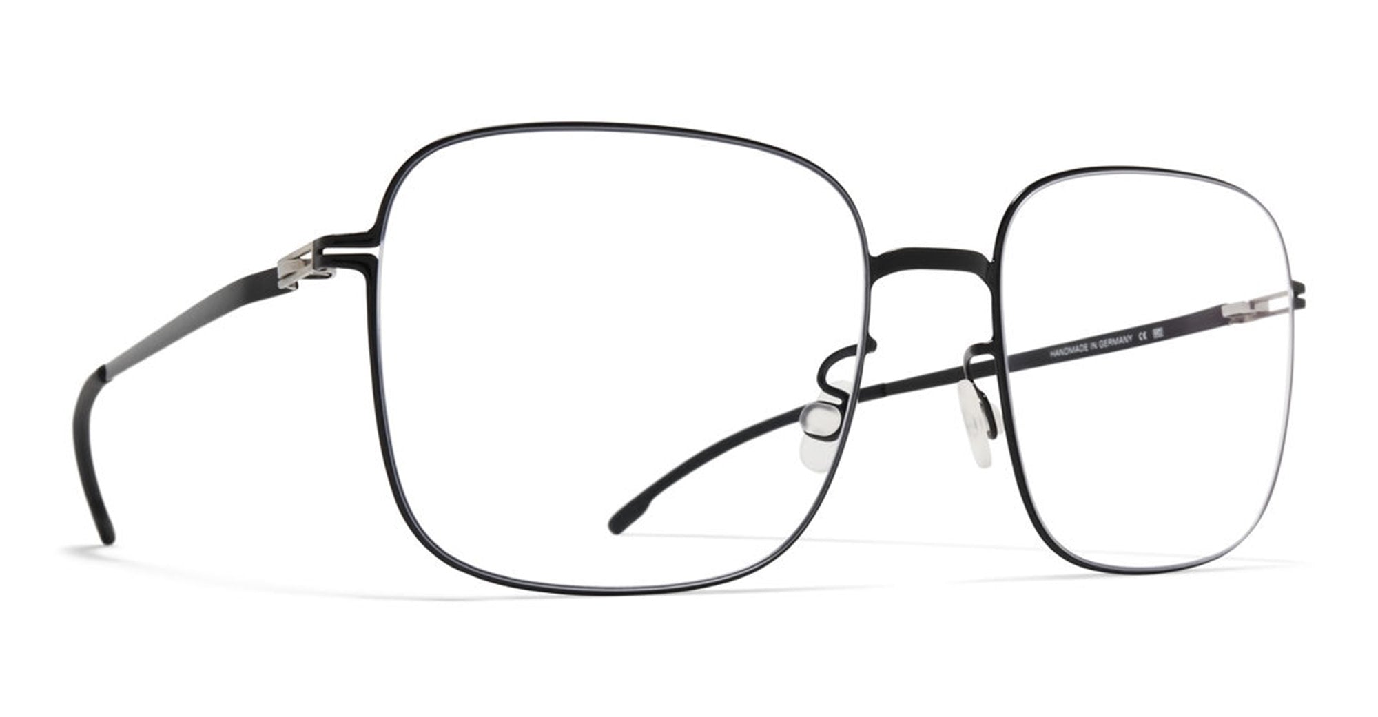 Ottica Mondello Roma - Mykita - 10301388 - ELSA - POW13 - BLACK RX - stainless steel - shape Squared - Black - EYEWEAR - EYEGLASSES - Donna,Women - lens Clear - Made In Germany