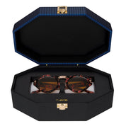 Ottica Mondello Roma - T HENRI - HCJ002 - HYDRA - JAGUAR - Acetate, titanium - shape  - Havana - EYEWEAR - SUNGLASSES - Donna,Women - lens  - Made In Japan