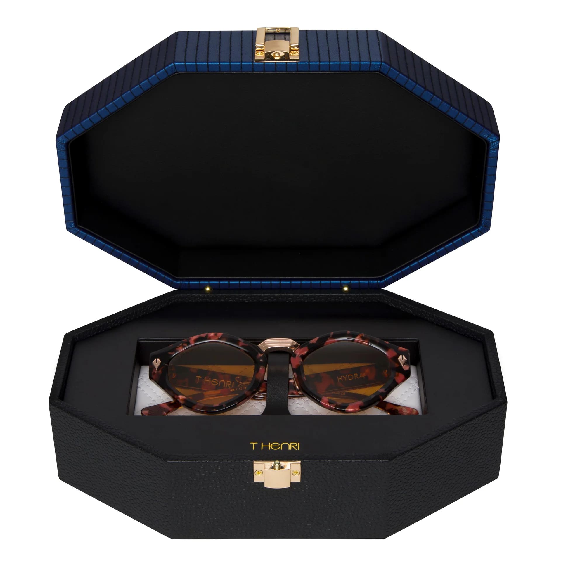 Ottica Mondello Roma - T HENRI - HCJ002 - HYDRA - JAGUAR - Acetate, titanium - shape  - Havana - EYEWEAR - SUNGLASSES - Donna,Women - lens  - Made In Japan