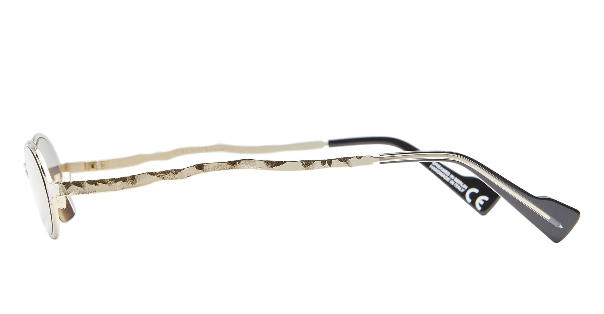 Ottica Mondello Roma - Kuboraum - KRSZ24GG000000GF - MASK Z24 GG - GOLD - metal, acetate - shape Oval - Gold - EYEWEAR - SUNGLASSES - Unisex,Uomo,Donna,Women,Men - lens Gold - Made In Italy