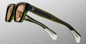 Ottica Mondello Roma - Jacques Marie Mage - JMMFE-18L - FELLINI - BORNEO - Acetate - shape  - green - EYEWEAR - SUNGLASSES - Unisex,Uomo,Donna,Women,Men - lens  - Made In Japan