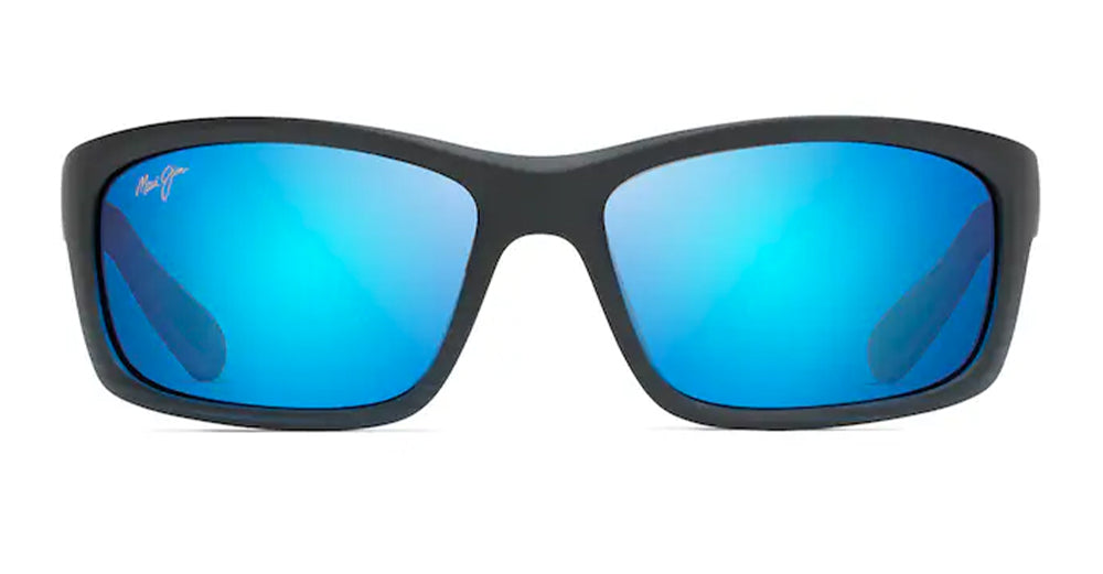 Ottica Mondello Roma - Maui Jim - MJ0766S-002 - KANAIO COAST - MATTE TRANSPARENT BLUE / BLUE LENS - nylon - shape Squared - blue - EYEWEAR - SUNGLASSES - Unisex,Uomo,Donna,Women,Men - lens Blue - Made In Japan