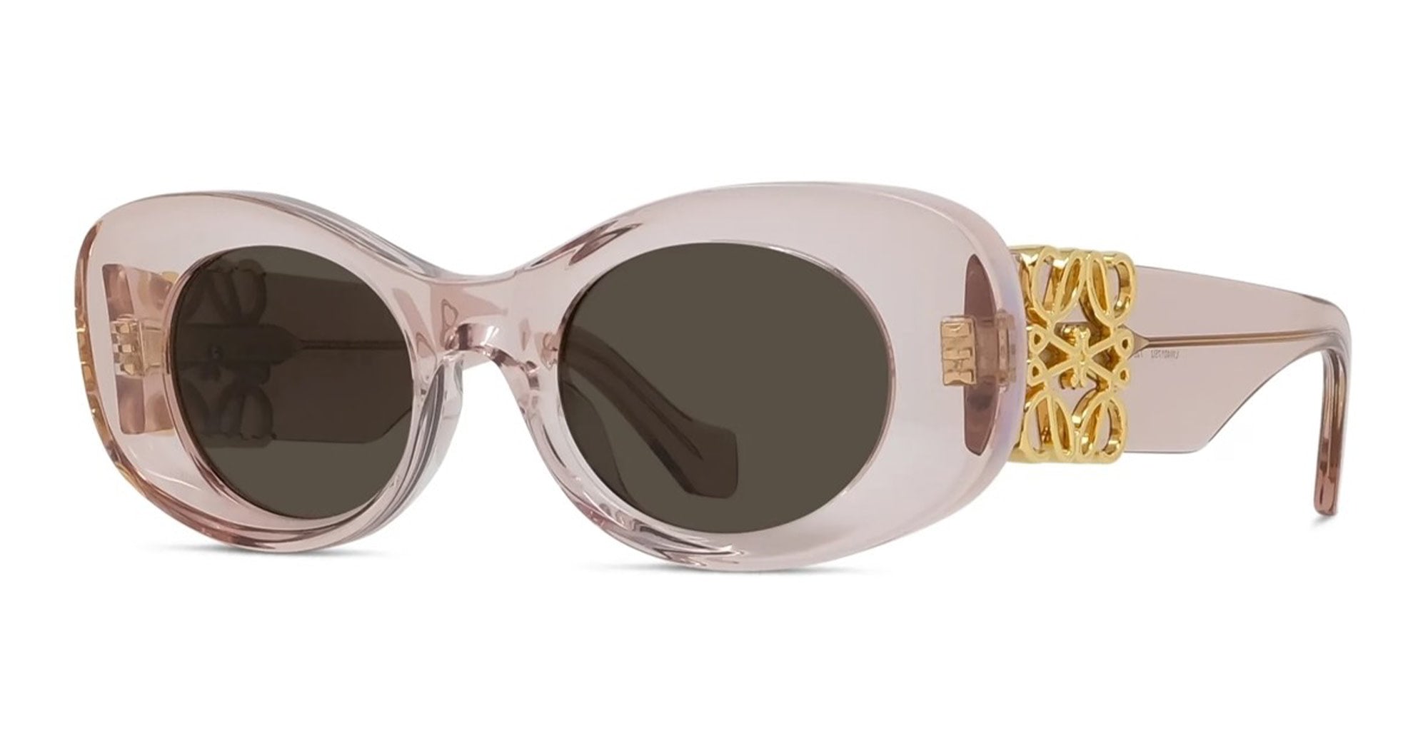 Ottica Mondello Roma - Loewe - LW40175U4972E - ANAGRAM PINK CAT-EYE SUNGLASSES - Acetate - shape Cat-eye - pink - EYEWEAR - SUNGLASSES - Donna,Women - lens Brown - Made In Italy