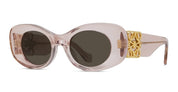 Ottica Mondello Roma - Loewe - LW40175U4972E - ANAGRAM PINK CAT-EYE SUNGLASSES - Acetate - shape Cat-eye - pink - EYEWEAR - SUNGLASSES - Donna,Women - lens Brown - Made In Italy