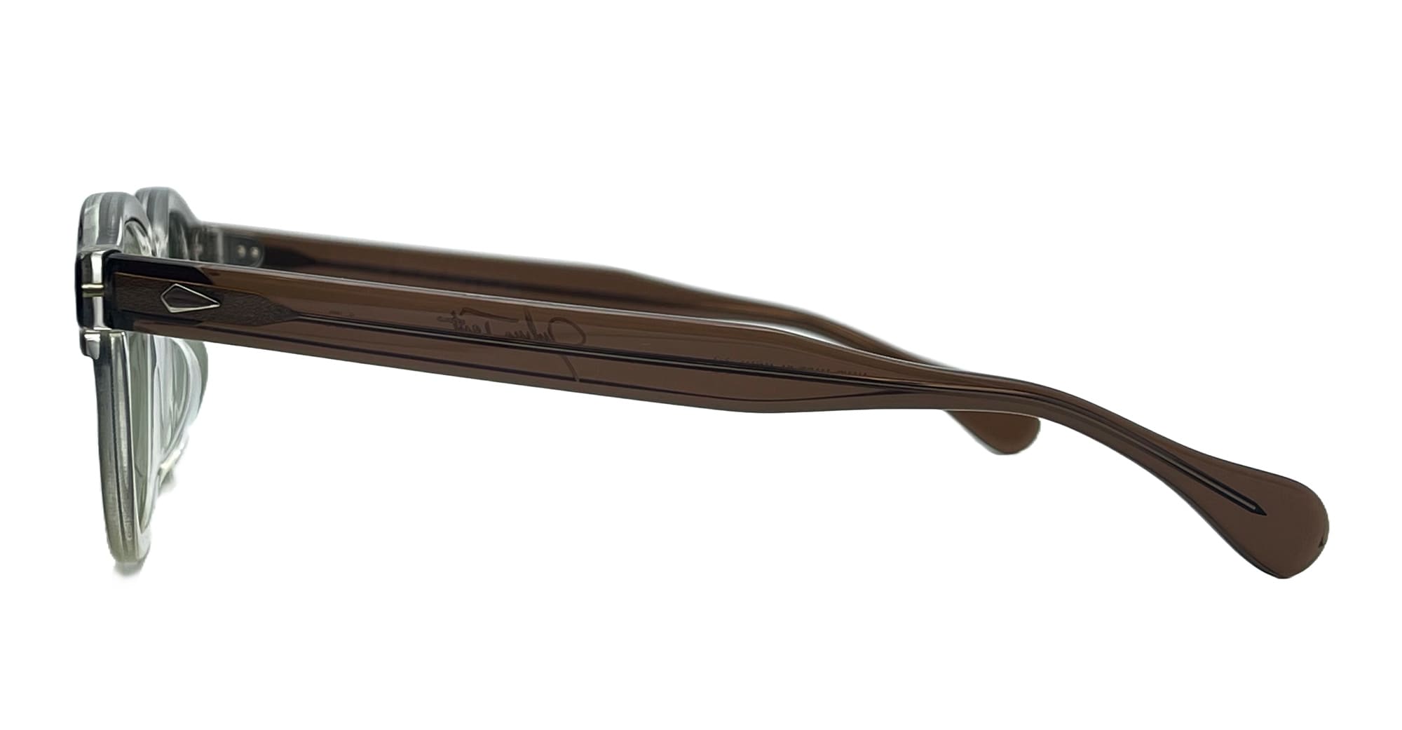 Julius Tart Ar 46x24 - brown crystal brow / green lens Julius Tart Ar 46x24 - brown crystal brow / green lens