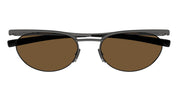 Ottica Mondello Roma - Saint Laurent - SL 862-003 - SL 862-003 - GUNMETAL / BROWN LENS - Acetate - shape Oval - grey - EYEWEAR - SUNGLASSES - Donna,Women - lens Brown - Made In Italy