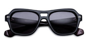 Ottica Mondello Roma - Jacques Marie Mage - JMMTAM-6P - TAMERLIS - BLOODSTONE - Acetate - shape Squared - Black, Red - EYEWEAR - SUNGLASSES - Unisex,Uomo,Donna,Women,Men - lens Grey - Made In Japan