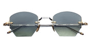 Ottica Mondello Roma - Jacques Marie Mage - JMMOA-12S - OATMAN - ELECTRUM - Titanium - shape  - Gold - EYEWEAR - SUNGLASSES - Unisex,Uomo,Donna,Women,Men - lens  - Made In Japan