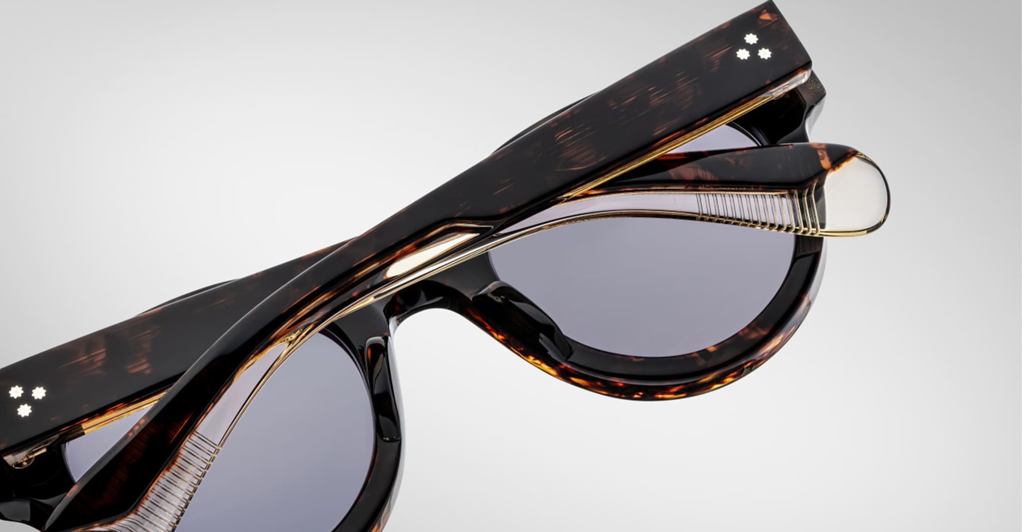Ottica Mondello Roma - Jacques Marie Mage - JMMLM-13V - MOLITOR - BEAU - Acetate - shape Round - Tortoise - EYEWEAR - SUNGLASSES - Unisex,Uomo,Donna,Women,Men - lens Blue - Made In Japan