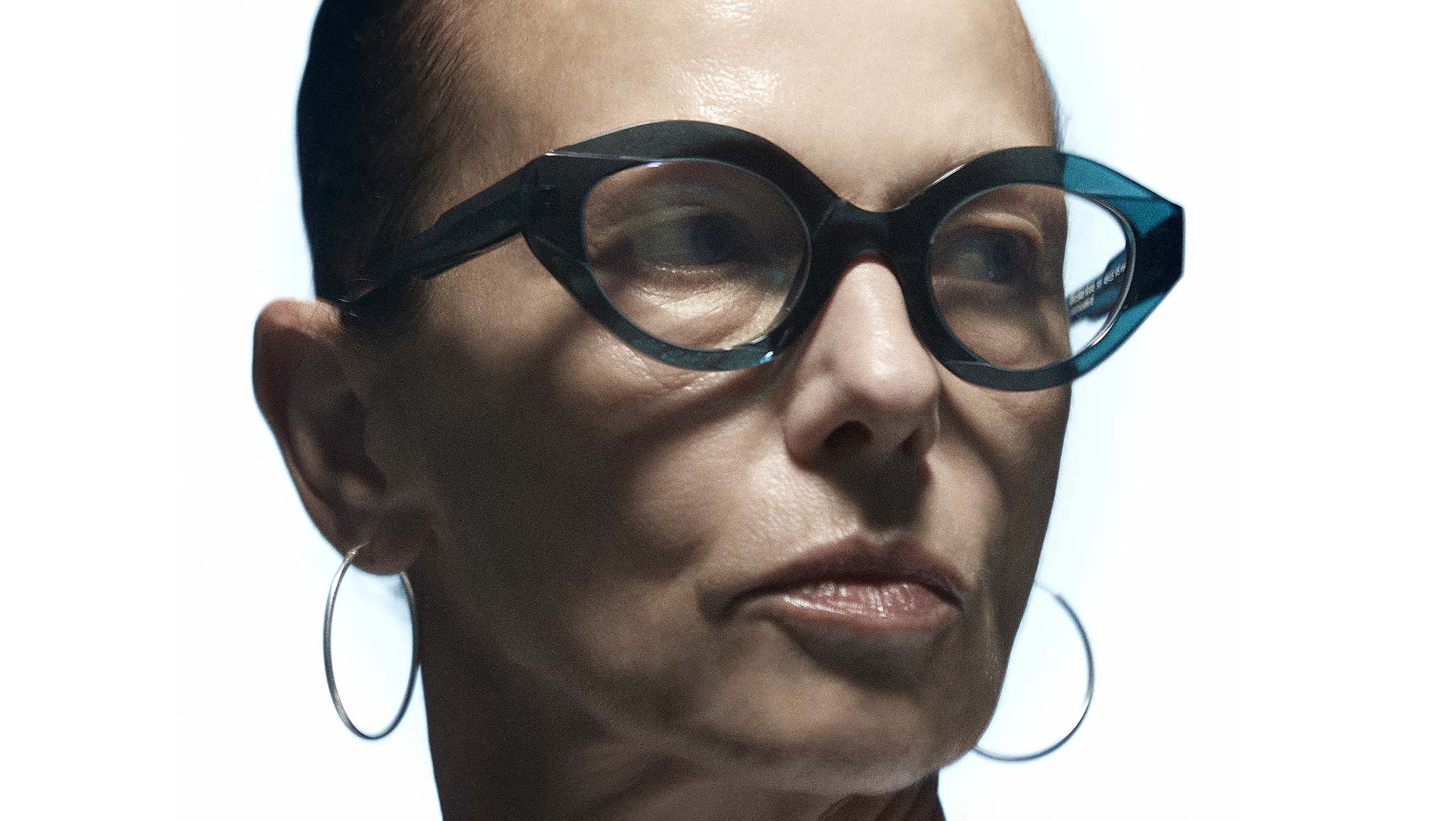 Ottica Mondello Roma - Kuboraum - KROK44RF000000OP  - MASK K44 RF - RIAN FOREST RX - Acetate - shape Cat-eye - green - EYEWEAR - EYEGLASSES - Unisex,Uomo,Donna,Women,Men - lens Clear - Made In Italy