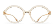 Ottica Mondello Roma - Mykita - 10089182 - NOOMI -  C206 Desert Haze / Glossy Gold - stainless steel - shape  - transparent beige - EYEWEAR - EYEGLASSES - Donna,Women - lens  - Made In Germany
