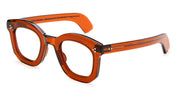 Ottica Mondello Roma - Max Pittion - MXPL-002H - POLITICIAN 44 X 28 - FRENCH BEER DARK RX - Acetate - shape Round - brown - EYEWEAR - EYEGLASSES - Unisex,Uomo,Donna,Women,Men - lens Clear - Made In Japan