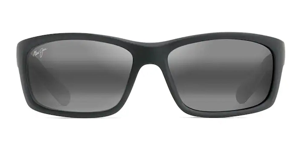 Ottica Mondello Roma - Maui Jim - MJ0766S-001 - KANAIO COAST - MATTE BLACK / NEUTRAL GREY - nylon - shape Squared - Black - EYEWEAR - SUNGLASSES - Unisex,Uomo,Donna,Women,Men - lens Grey - Made In Japan