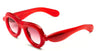 Ottica Mondello Roma - Paloceras - pebble-velvet-rouge-vx - PEBBLE - VELVET ROUGE VX - Acetate - shape Pilot - red - EYEWEAR - SUNGLASSES - Unisex,Uomo,Donna,Women,Men - lens Gradient pink - Made In China