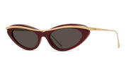 Ottica Mondello Roma - Loewe - LW40166I5166A - SIGNATURE LW40166I - RED - Acetate, metal - shape  - Black - EYEWEAR - SUNGLASSES - Donna,Women - lens  - Made In Italy