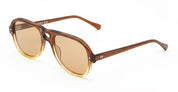 Ottica Mondello Roma - Julius Tart - JTPL-027P-2B-BR-66 - HOLLY - BROWN GRADIENT / LIGHT BROWN - Acetate - shape Aviator - brown - EYEWEAR - SUNGLASSES - Unisex,Uomo,Donna,Women,Men - lens Brown - Made In Japan