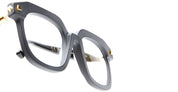 Ottica Mondello Roma - Kuboraum - KRO0J8BM000000OP - MASK J8 - BLACK MATTE RX - Acetate - shape Squared - Black - EYEWEAR - EYEGLASSES - Unisex,Uomo,Donna,Women,Men - lens Clear - Made In Italy