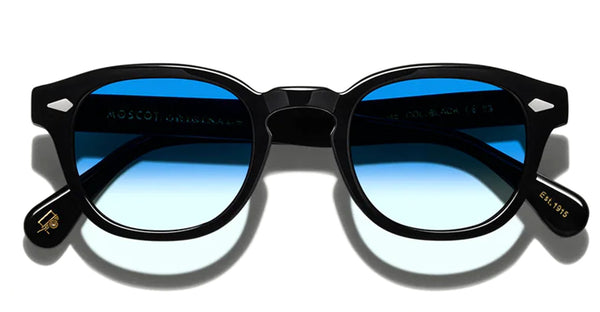 Moscot Lemtosh (46) - black / brodway blue fade lens – Mondello 1962