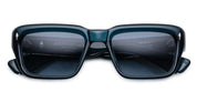 Ottica Mondello Roma - Jacques Marie Mage - JMMWK-9F - WALKER - INDIGO                                    - Acetate - shape Rectangular - blue - EYEWEAR - SUNGLASSES - Uomo,Men - lens Gradient blue - Made In Japan