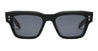 Ottica Mondello Roma - Akoni - AKS-100F-50 - COLUMBA - SCRAPED MATTE BLACK / BLACK RHODIUM - Acetate - shape  - Black - EYEWEAR - SUNGLASSES - Unisex,Uomo,Donna,Women,Men - lens  - Made In Japan