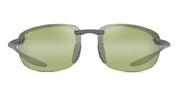 Ottica Mondello Roma - Maui Jim - MJ0676S-019 - HO'OKIPA ULTRA - METAL MATTE GREY / HT PHOTOCHROM. - nylon - shape Oval - grey - EYEWEAR - SUNGLASSES - Unisex,Uomo,Donna,Women,Men - lens Green - Made In Italy