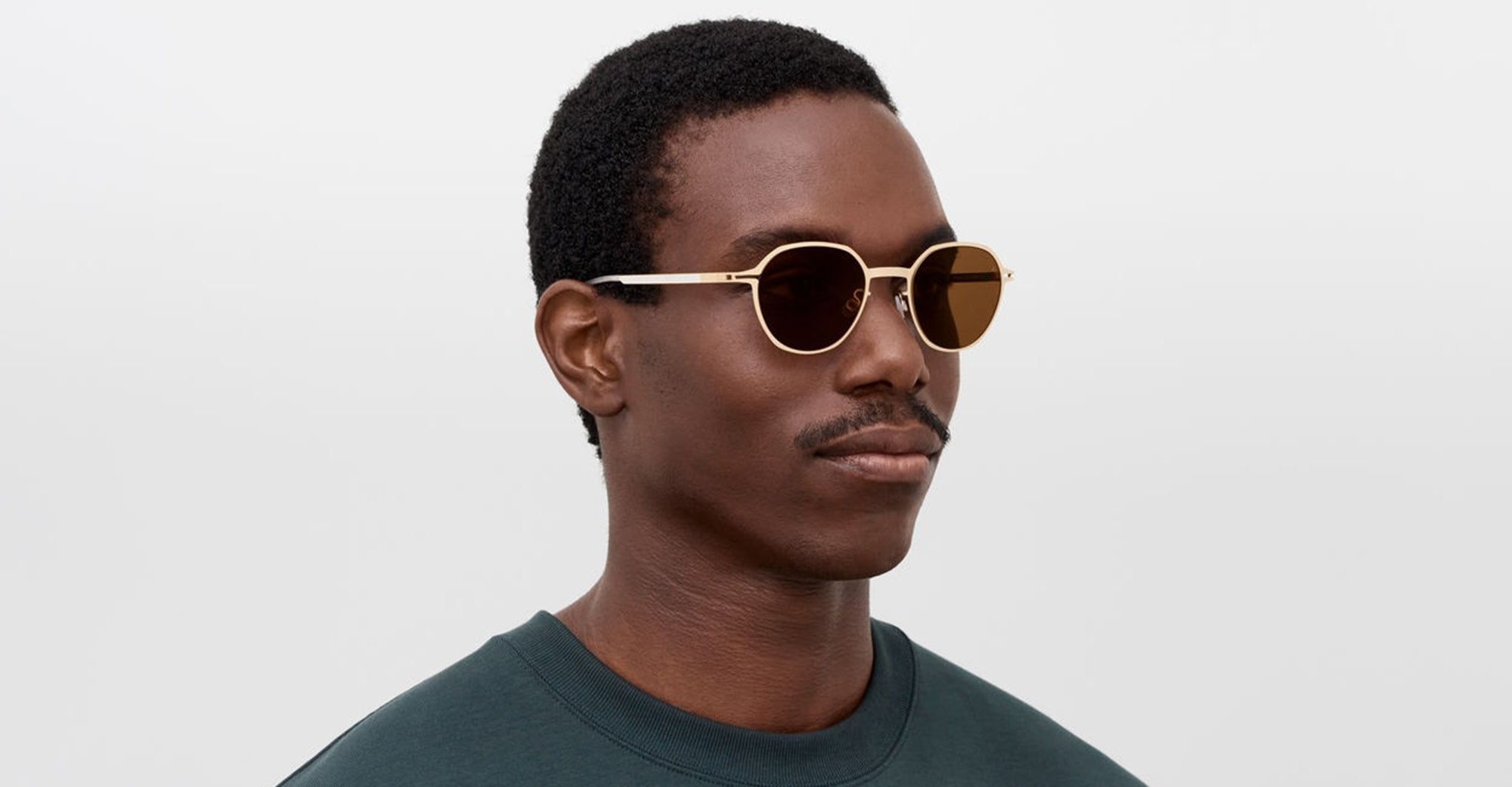 Ottica Mondello Roma - Mykita - 10091563 - ML18 - Light champagne /  Leica Brown 85 Lens - stainless steel - shape  - Gold - EYEWEAR - SUNGLASSES - Unisex,Uomo,Donna,Women,Men - lens  - Made In Germany
