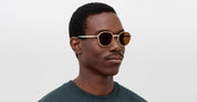 Ottica Mondello Roma - Mykita - 10091563 - ML18 - Light champagne /  Leica Brown 85 Lens - stainless steel - shape  - Gold - EYEWEAR - SUNGLASSES - Unisex,Uomo,Donna,Women,Men - lens  - Made In Germany