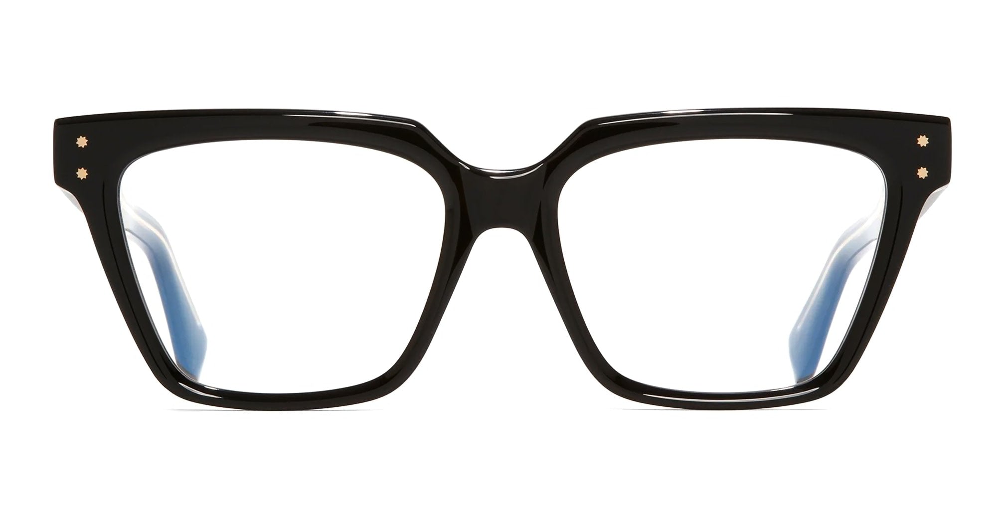 Ottica Mondello Roma - Cutler and Gross - CGOP-9346-55-01 - 9346 - BLACK RX - Acetate - shape Cat-eye - Black - EYEWEAR - EYEGLASSES - Unisex,Uomo,Donna,Women,Men - lens Clear - Made In Italy