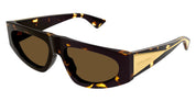 Ottica Mondello Roma - Bottega Veneta - BV1277S-002 - BV1277S-002 - HAVANA - Acetate - shape  - Havana - EYEWEAR - SUNGLASSES - Donna,Women - lens  - Made In Japan