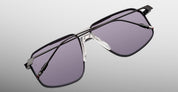 Ottica Mondello Roma - Jacques Marie Mage - JMMJG-19J - JAGGER - CORBAU - Titanium - shape Aviator - Black - EYEWEAR - SUNGLASSES - Unisex,Uomo,Donna,Women,Men - lens Grey - Made In Japan